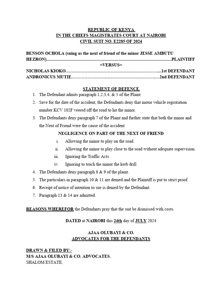 civil-suit-no-e2285-of-2024-pdf-lawsuit-justice