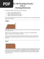 Construction Tolerances Guide | PDF | Masonry | Brick