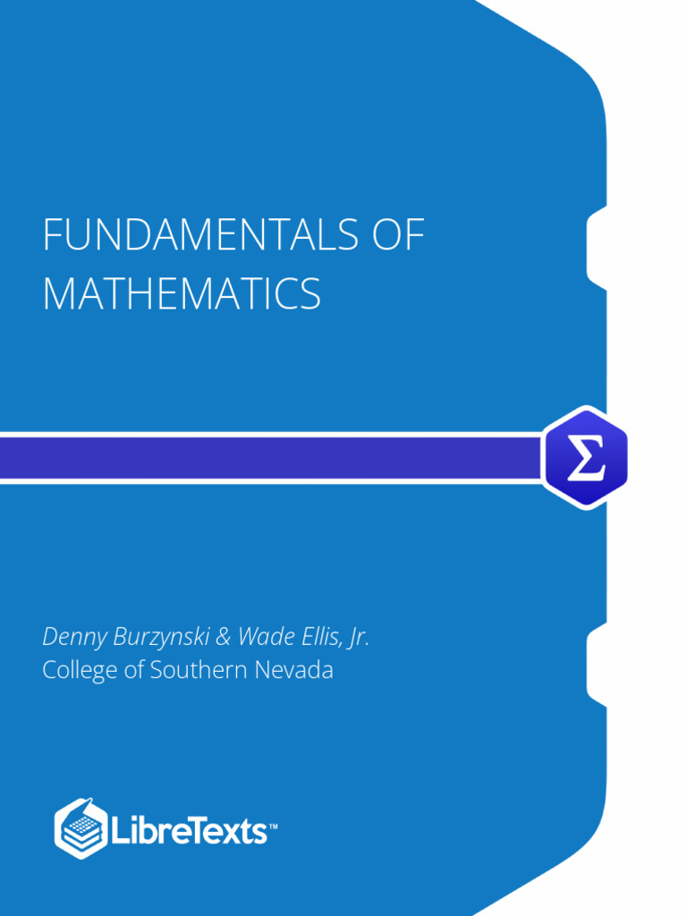 Fundamentals of Mathematics | PDF | Algebra | Multiplication