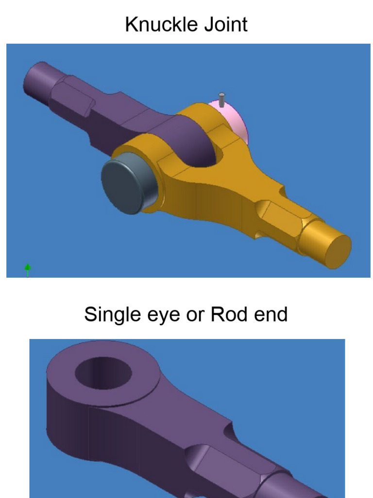 Knuckle Joint Design Procedure Guide | PDF