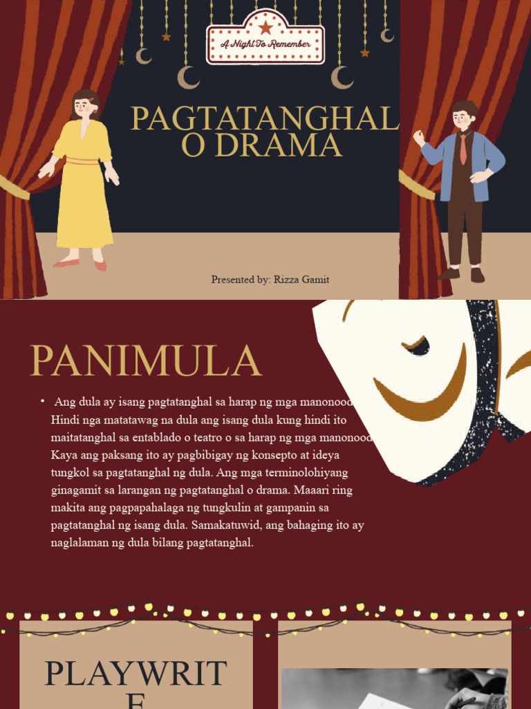 Pagtatanghal 1 | PDF