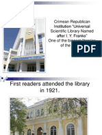Global Libraries - Ukraine - Crimean Republican Institution