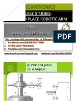 ROBOTIC Pick and Place Robot Arm