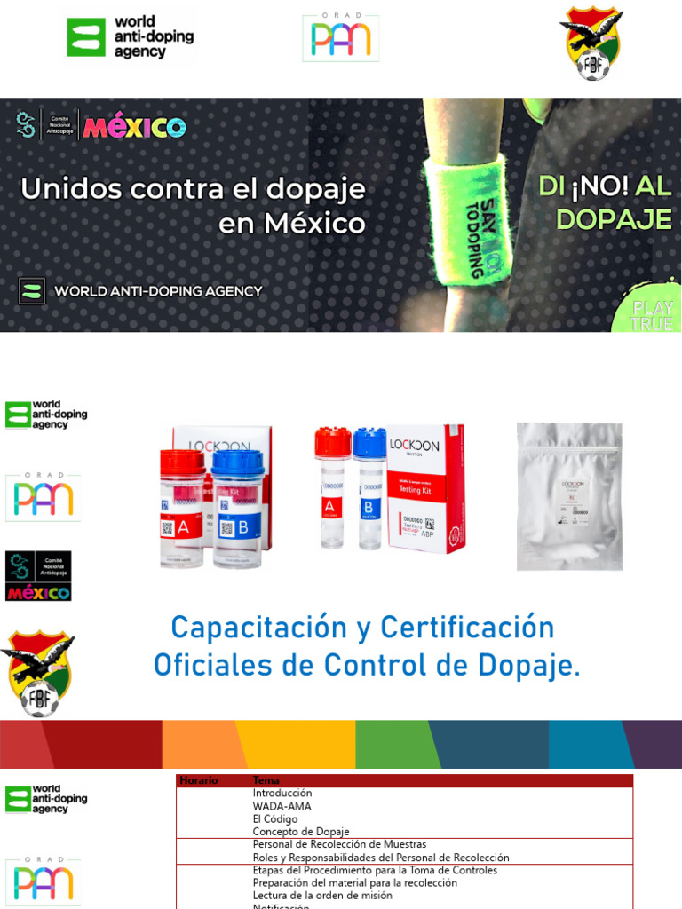 FBF Control de Dopaje | PDF | Dopaje en el deporte | Deportes
