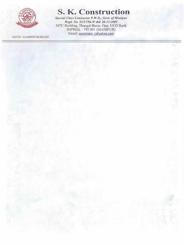 SK Letter Head | PDF