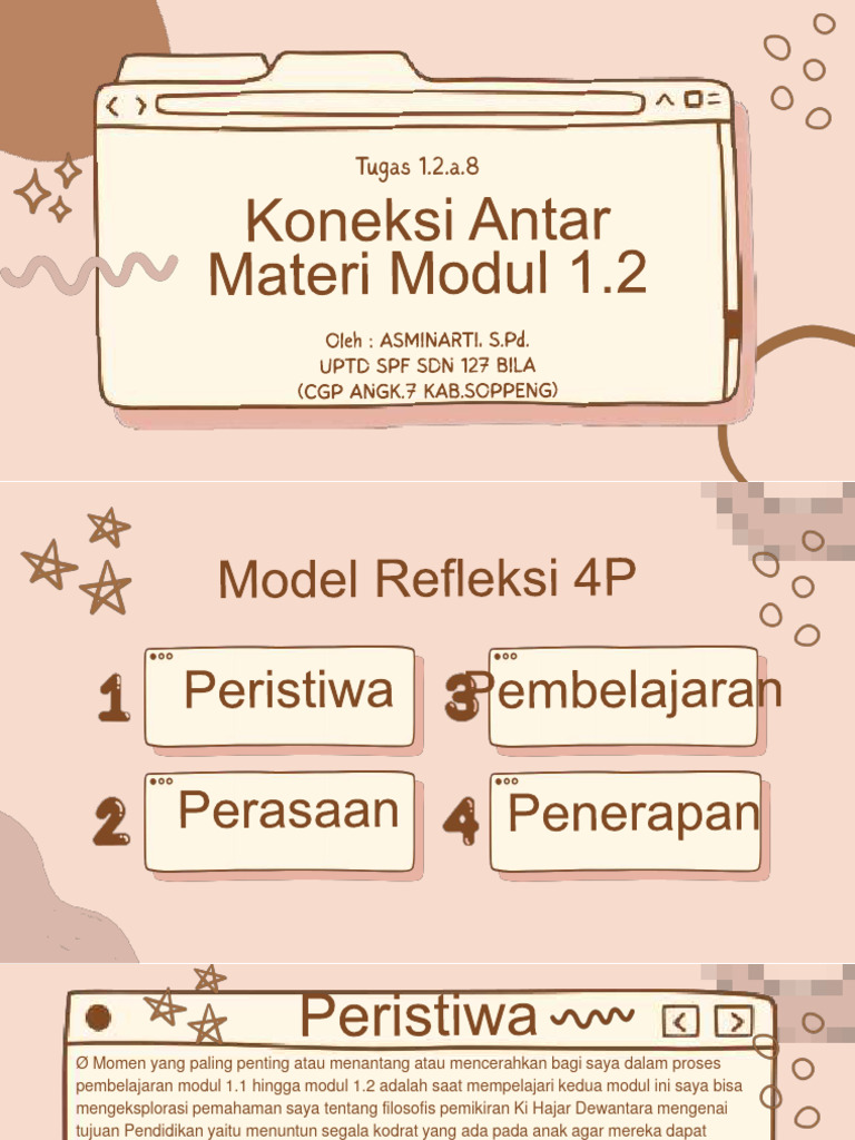 Refleksi Pembelajaran Guru Penggerak | PDF | Karier & Perkembangan