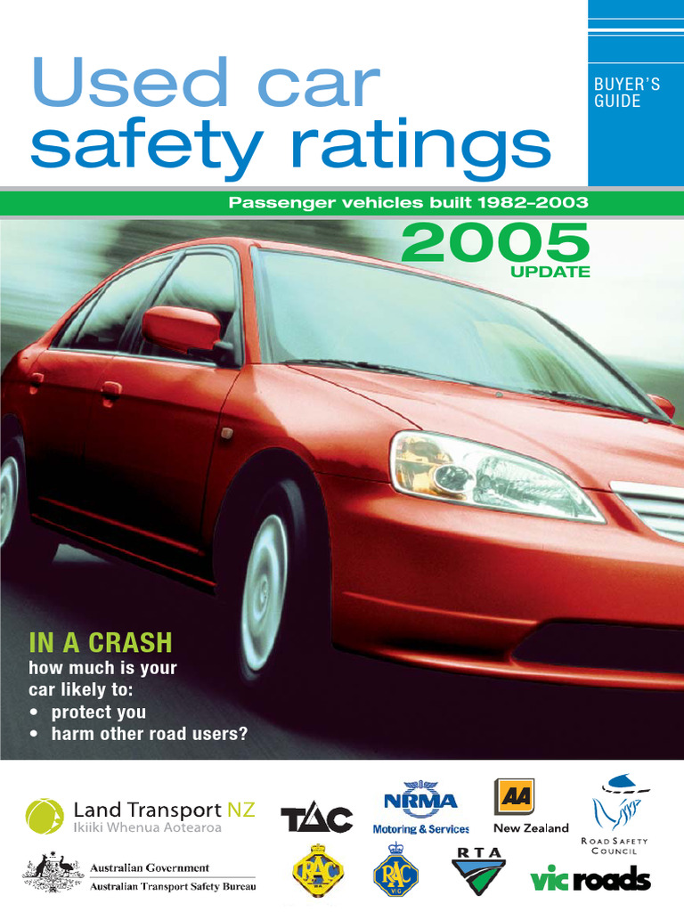 Used Car Safety Ratings Guide | PDF | Traffic Collision | Pickup Truck