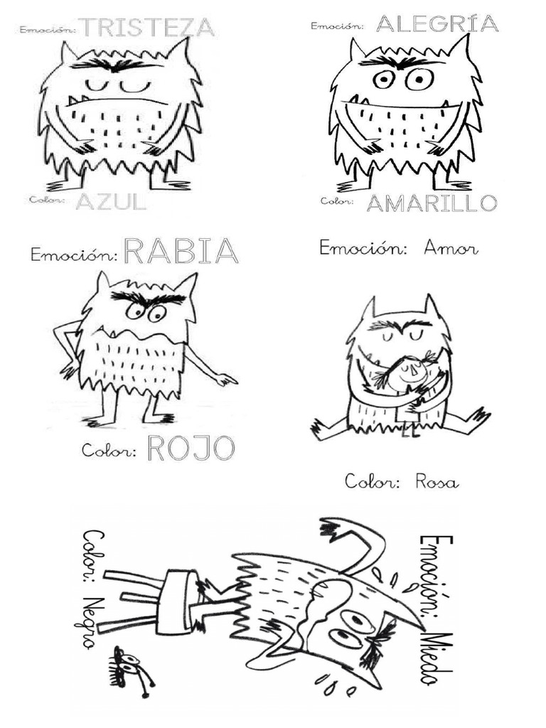 El Monstruo de Los Colores | PDF