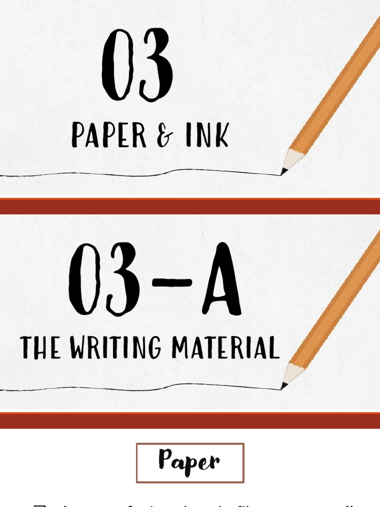 Types and Examination of Paper | PDF | Paper | Pulp (Paper)