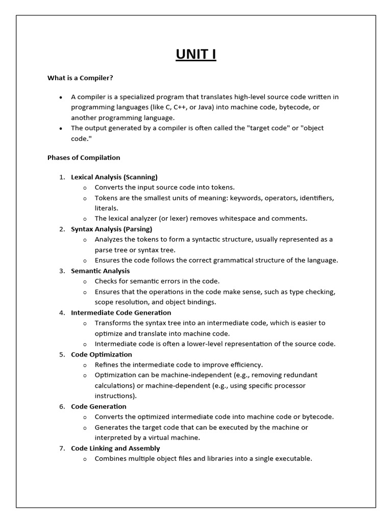Compiler design pdf compiler regular expression