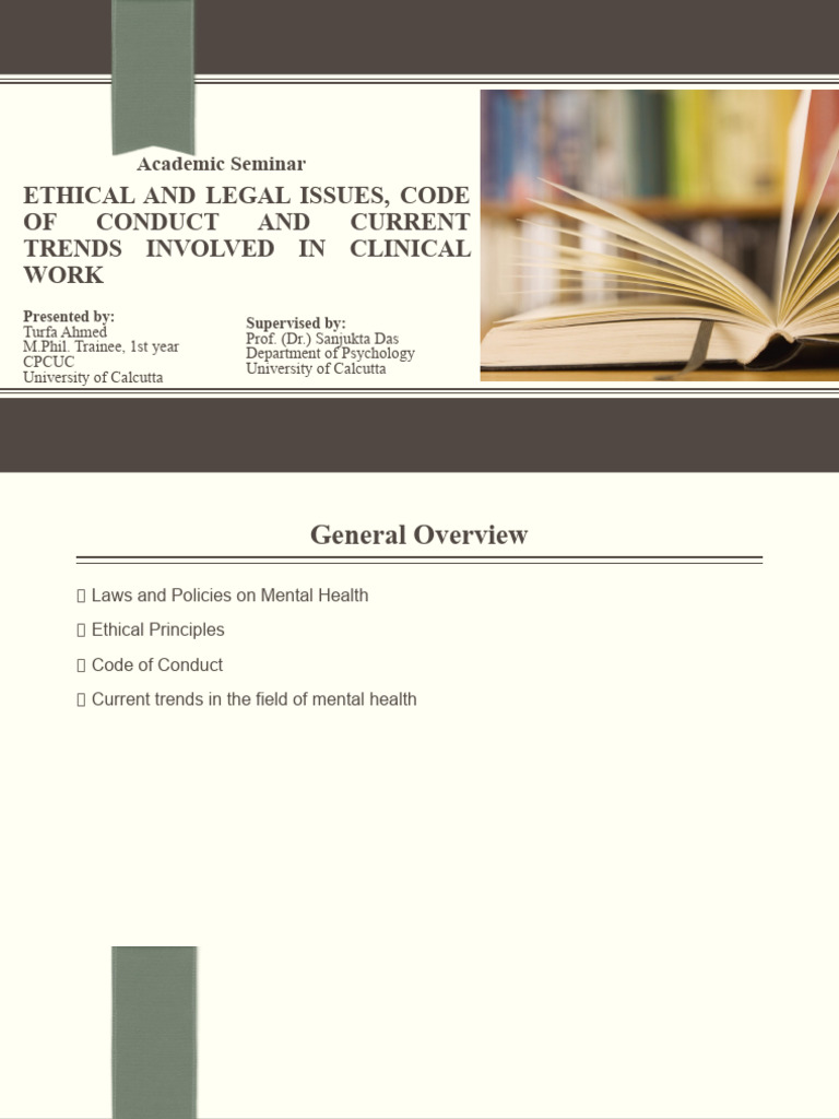 Ethics And Laws With You Pdf Mental Health Psychiatric Hospital