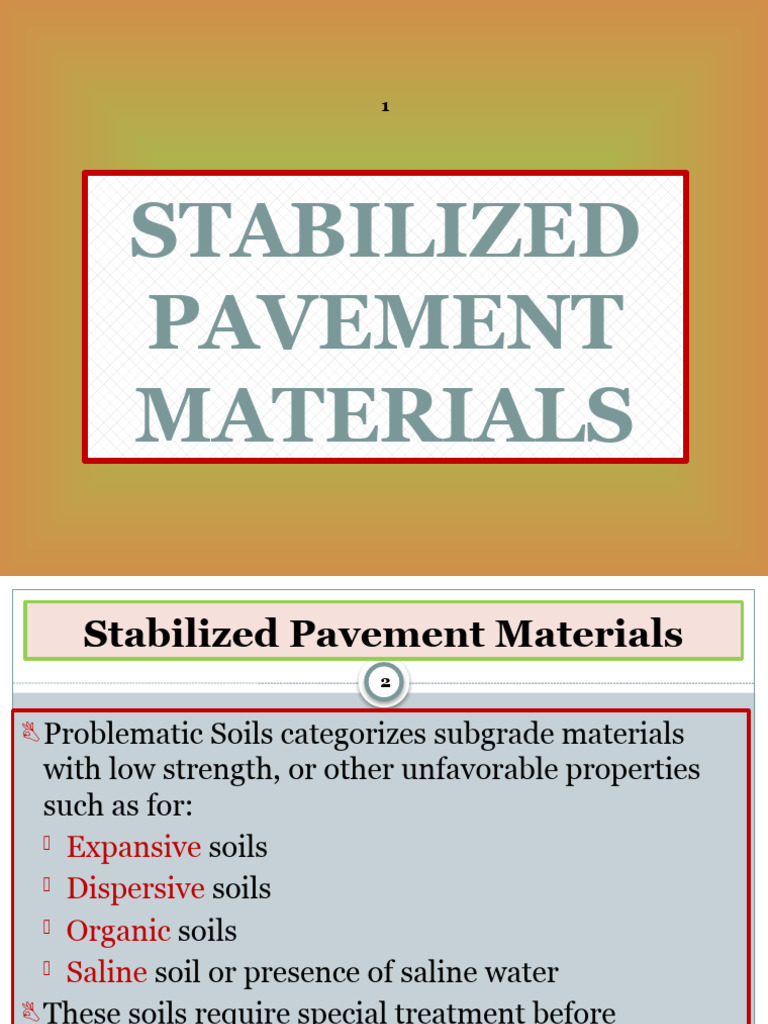 Soil Stabilization Techniques for Pavements | PDF | Lime (Material ...