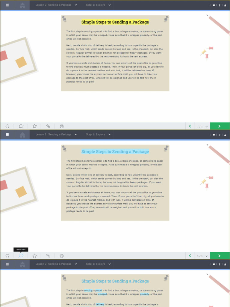 Lesson 2 Sending A Package | PDF