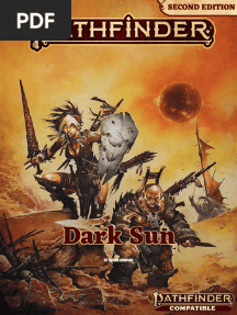 Dark Sun Campaign Guide Pathfinder 2e 1.8b