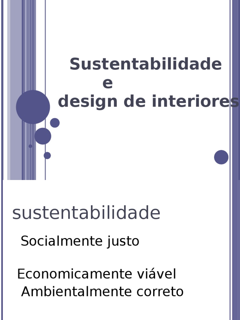 Design de Interiores Sustentáveis | PDF | Sustentabilidade | Natureza