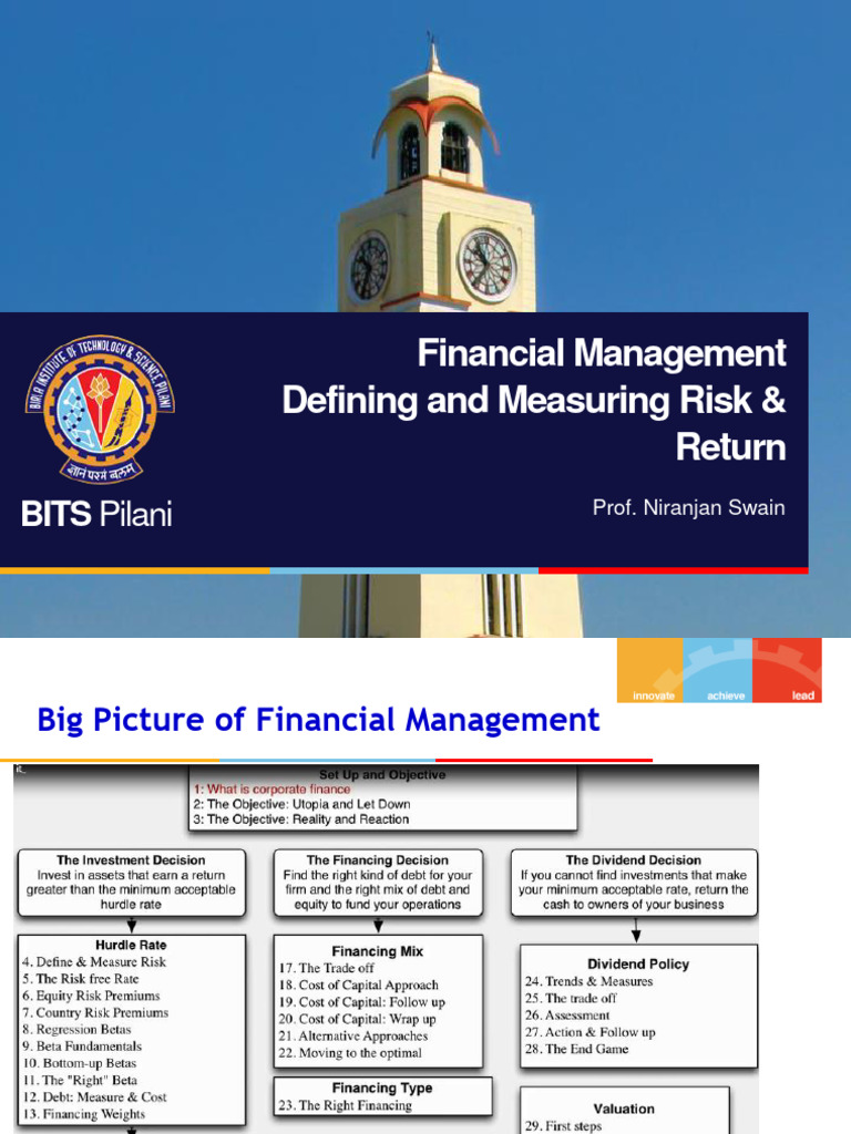 Risk and Return in Financial Management | PDF | Capital Asset Pricing ...