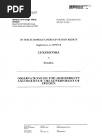 Download Regeringens yttrande till Europadomstolen om fallet Ganna by Aftonbladet SN75663244 doc pdf