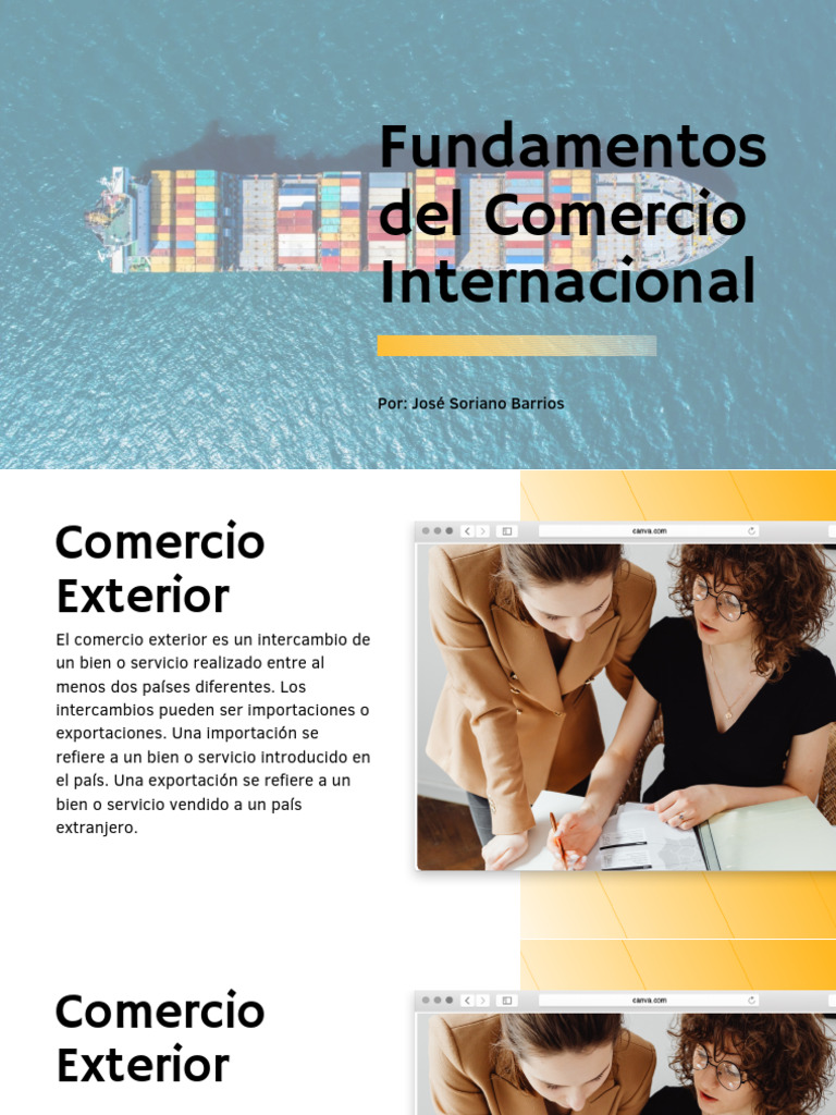 Fundamentos del Comercio Internacional | PDF | El comercio ...