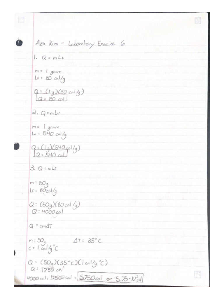 Alex kim laboratory exercise 6 notes pdf