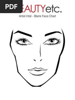 Blank Face Chart