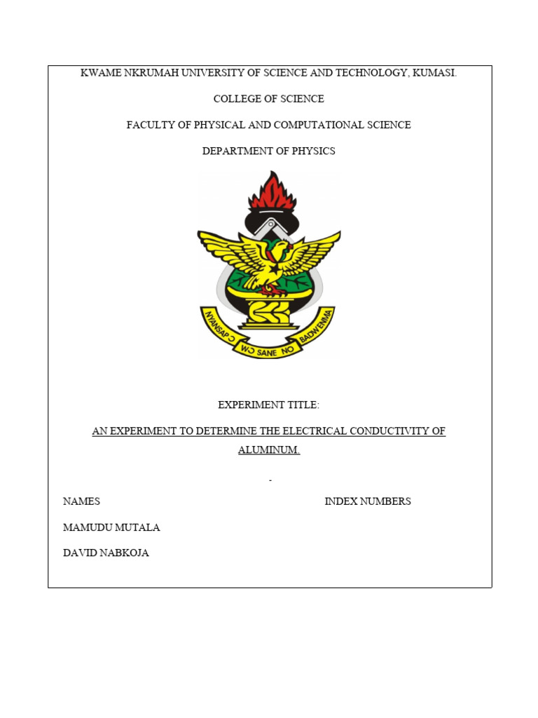 Lab 4 Pdf Electrical Resistivity And Conductivity Electrical