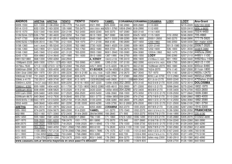 LIST | PDF