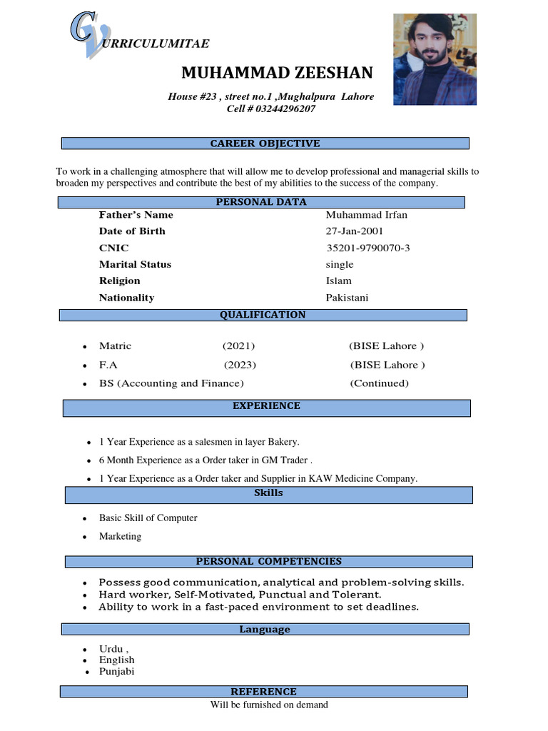 New CV Update | PDF
