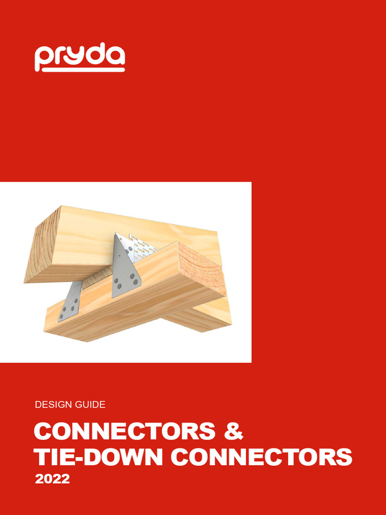 Pryda Connectors Tie Down Design Guide 2022 | PDF | Screw | Truss