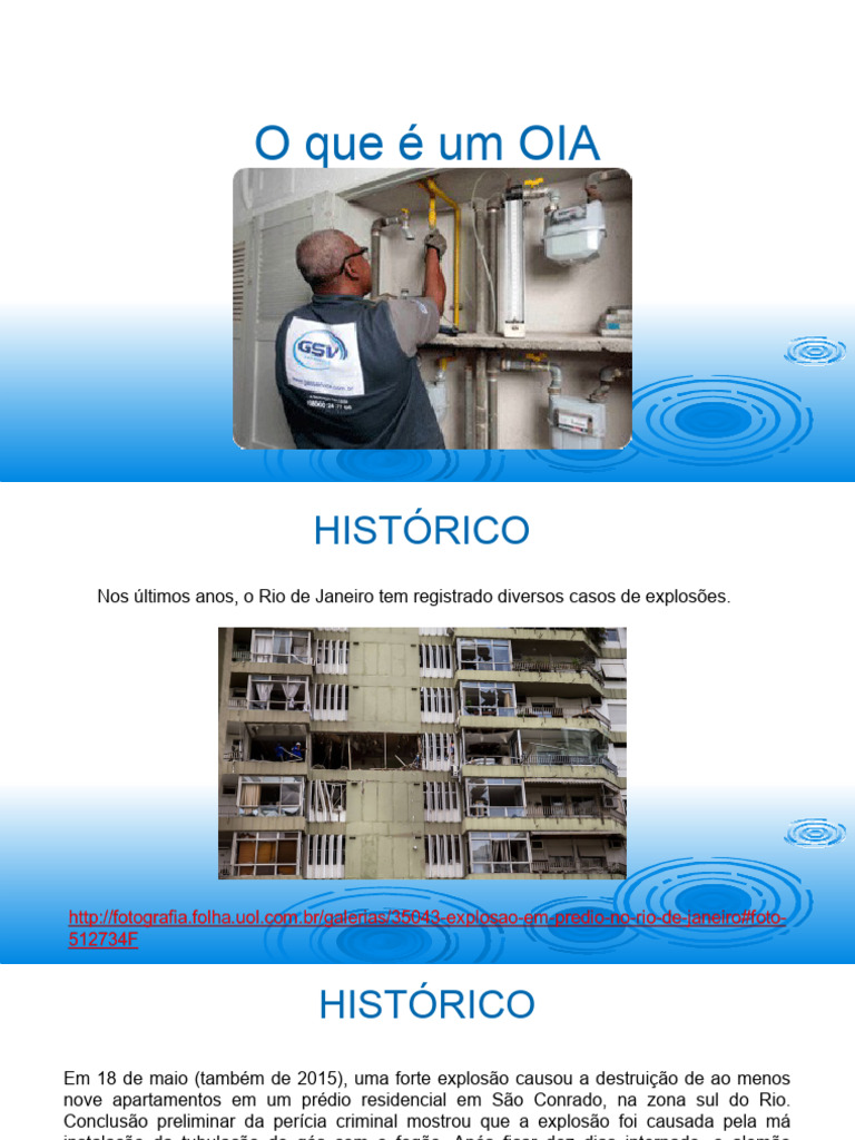 OIA: Inspeção Acreditada de Gás | PDF