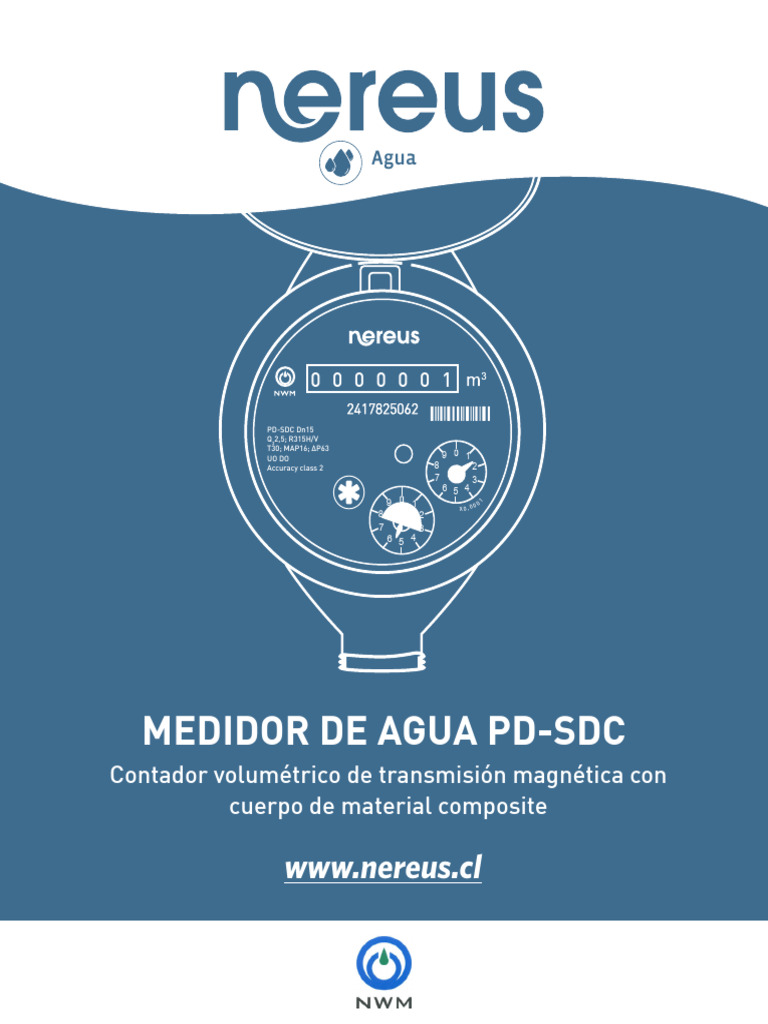 Medidor de Agua PD-SDC R315 | PDF | Agua