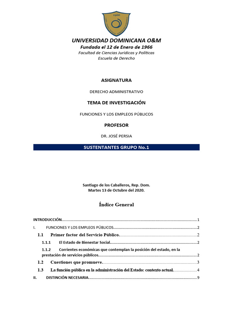 6 Funciones Y Empleos Publicos PDF Derecho Laboral Servicio Civil
