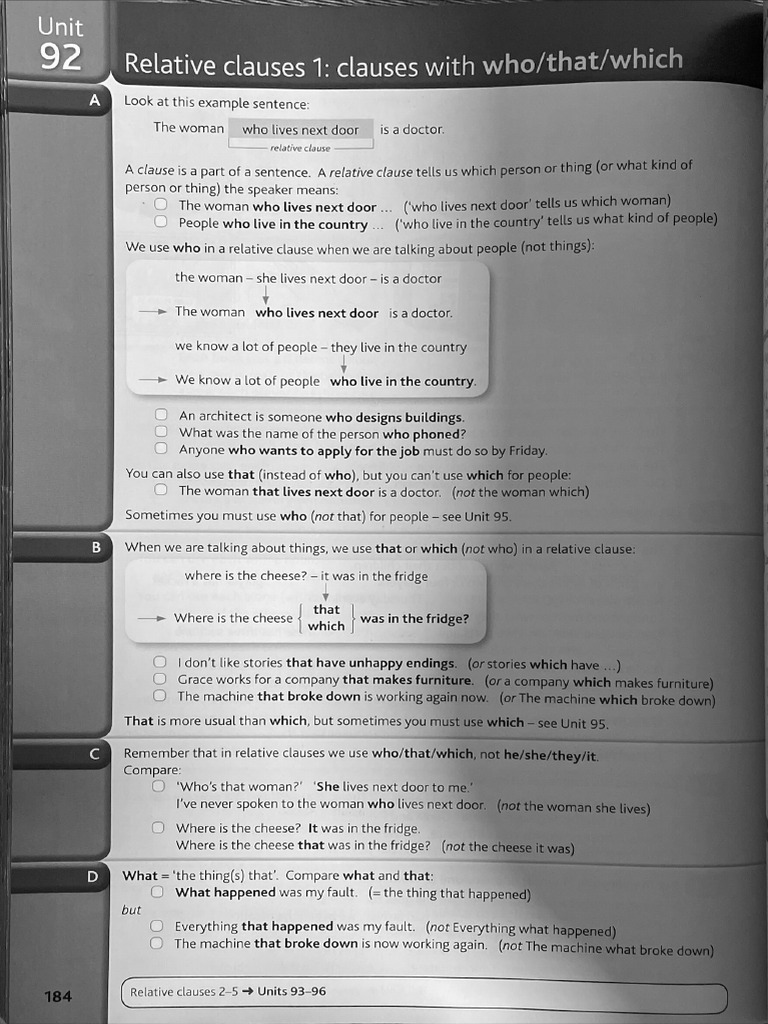 Understanding Relative Pronouns in English | PDF | Clause | Syntax