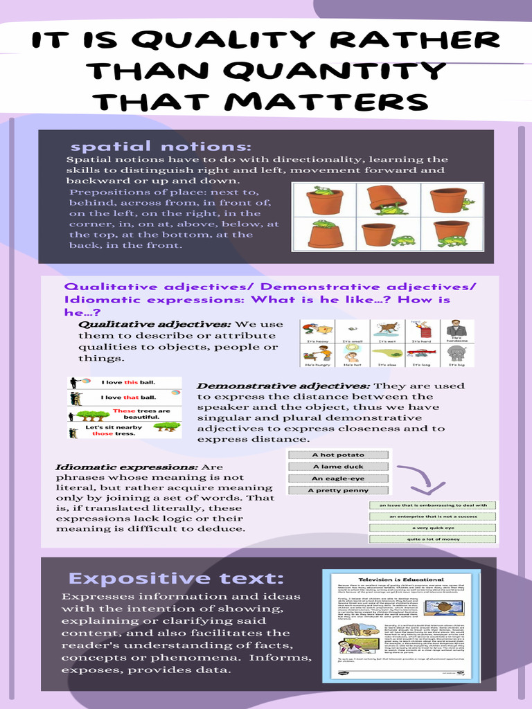 It Is Quality Rather Than Quantity That Matters | PDF