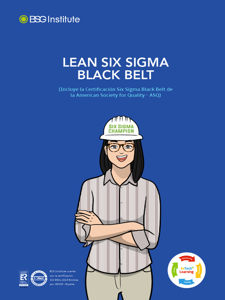Certificación Lean Six Sigma Black Belt | PDF | Six Sigma | Aplicación ...