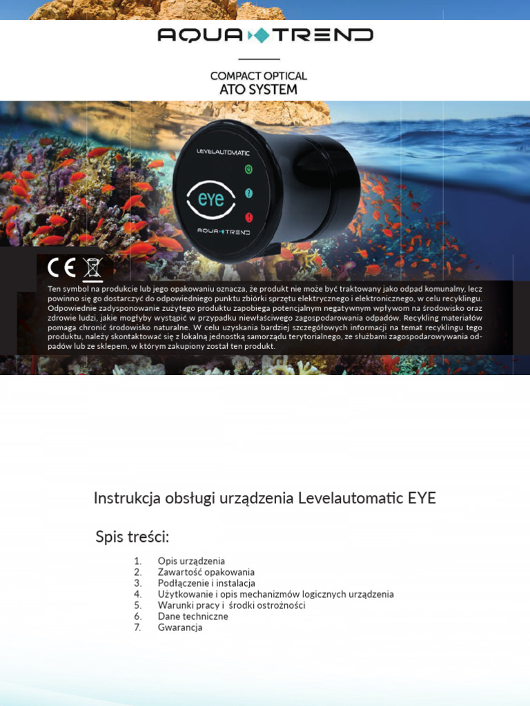 Instrukcja Eye | PDF