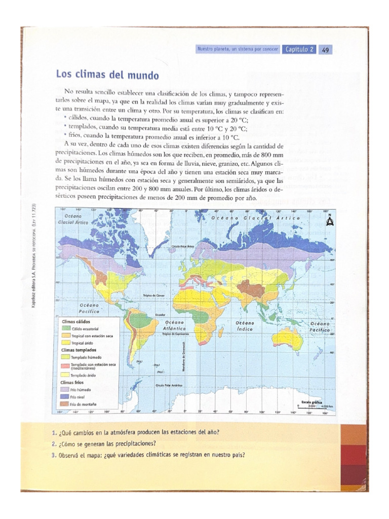 Los Climas Del Mundo | PDF