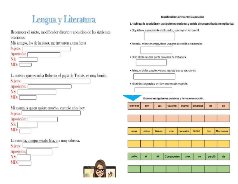 Actividades Con Aposición | PDF