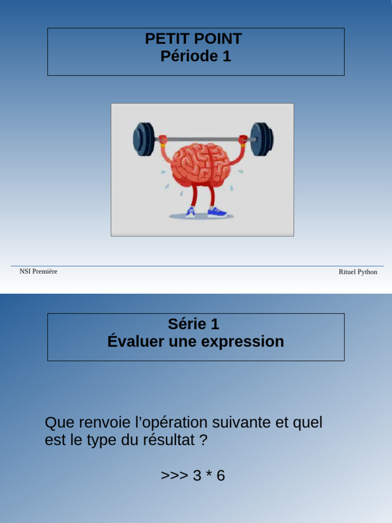 Exercices Python NSI Première | PDF | Structure de contrôle ...