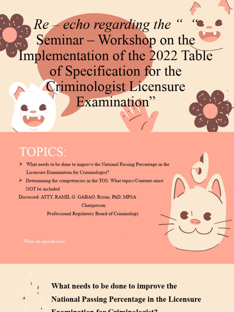 2022 Tos - Cle | PDF | Criminology | Cognition