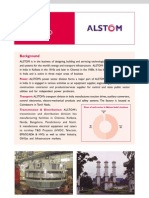 Alstom India LTD: Background