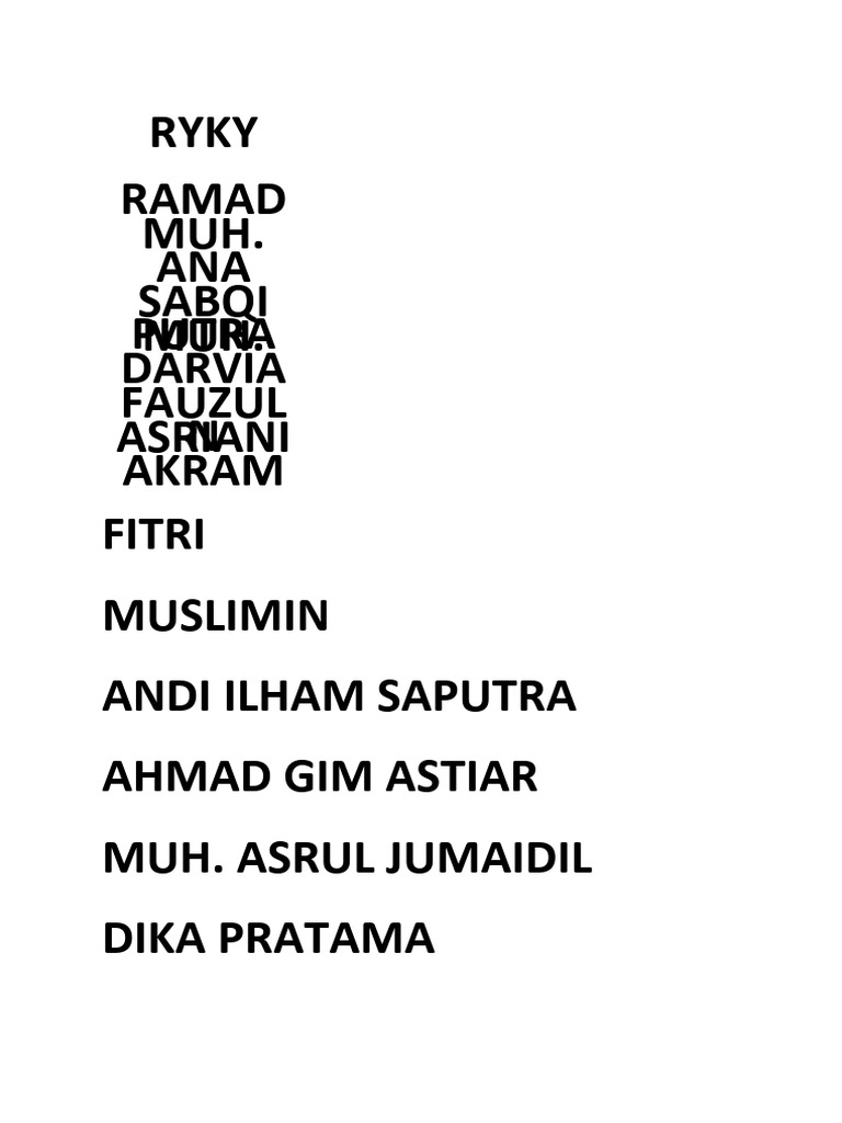 Struktur Organisasi ESha | PDF