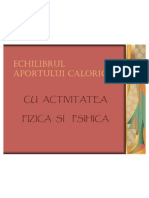 Echilibrul Aportului Caloric