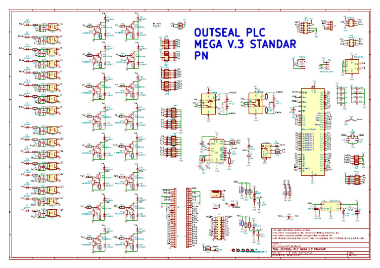 Esquema OUTSEAL PLC MEGA V3 | PDF