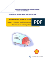 Brand Learning Shell Award Paper 2009
