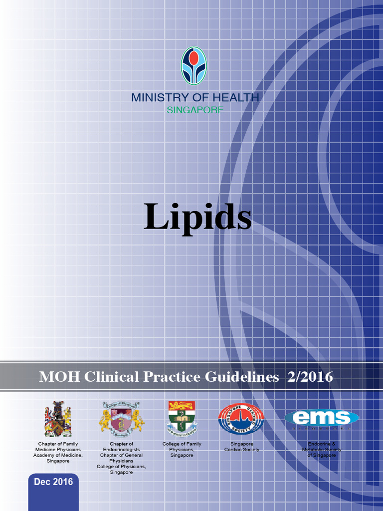 Singapore Lipid Guidelines 2016 | PDF | Lipoprotein | Statin