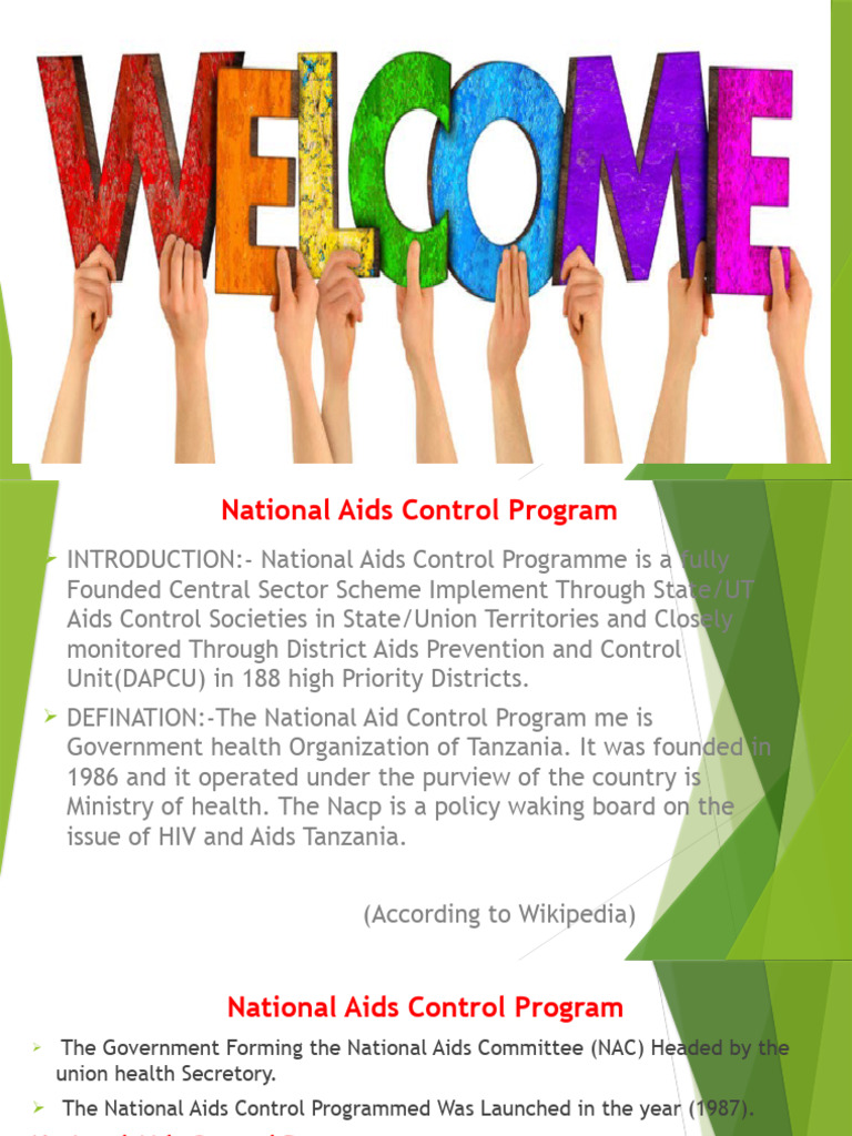 Overview of National Aids Control Program | PDF | Sexually Transmitted ...