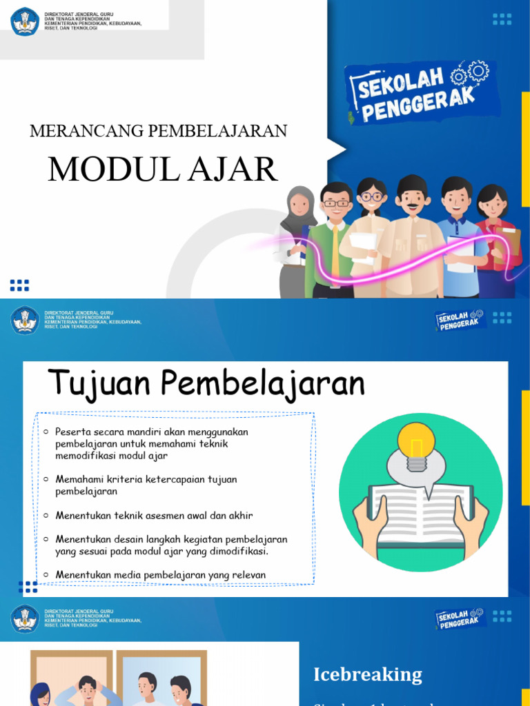 Merancang Modul Ajar Efektif | PDF