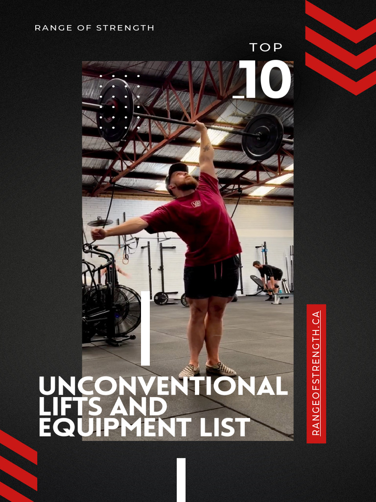 Unconventional Lifts Equipment List | PDF | Wellness