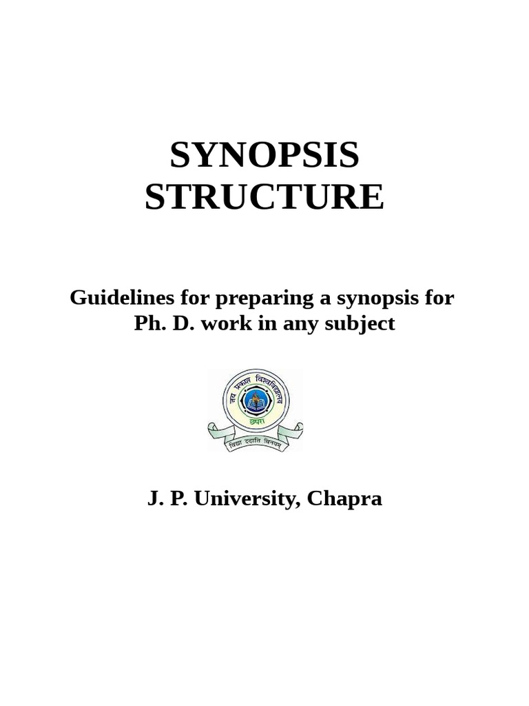 Synopsis Struc12345 | PDF | Methodology | Knowledge Management