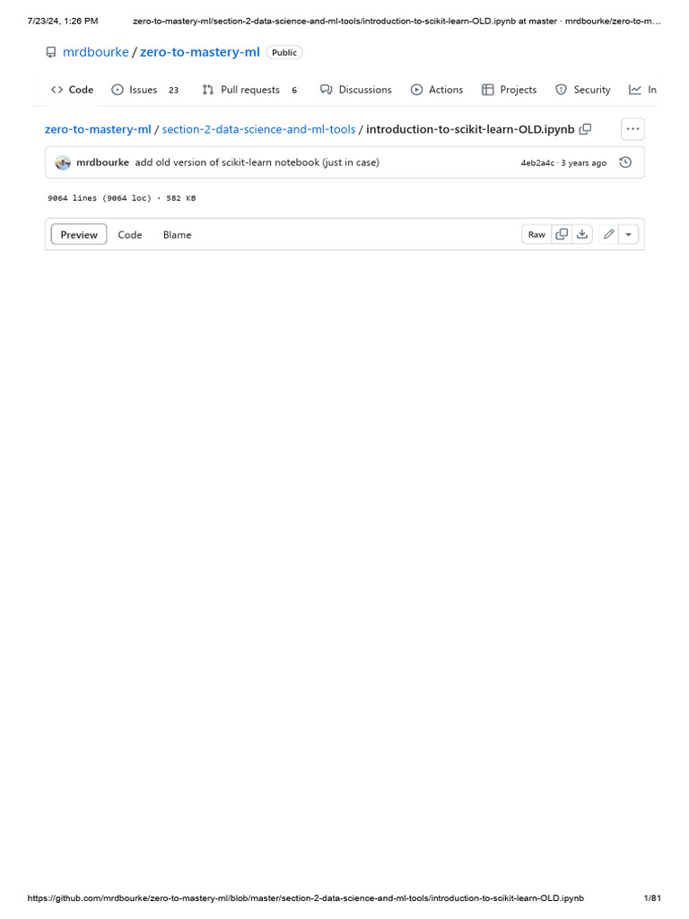 Introduction to Scikit-Learn Basics | PDF | Cross Validation ...